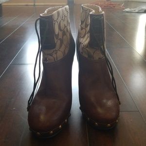 Coach booties